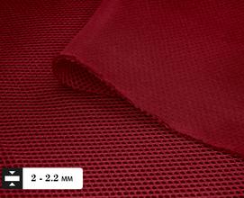 Сетка трехслойная Air Mesh цвет №148 красная 255 гр/м.п.